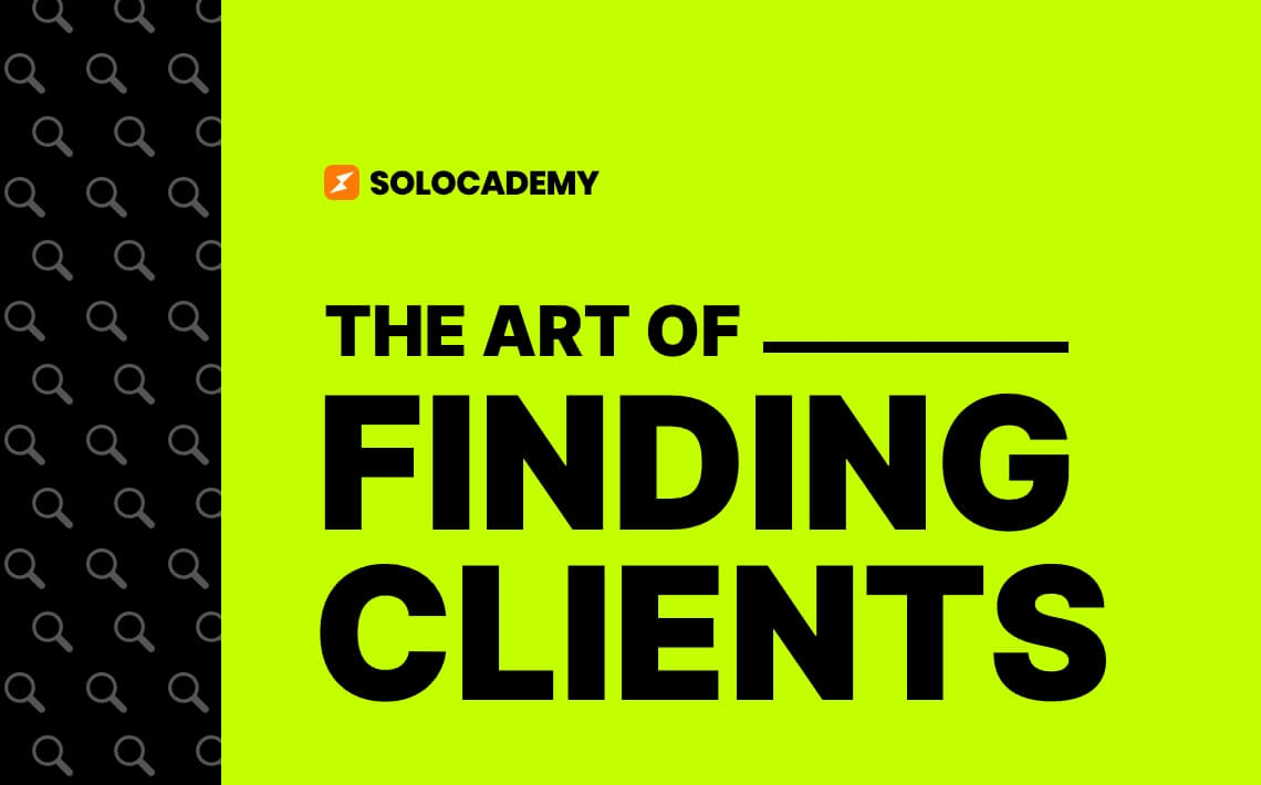 The art of finding clients